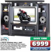 Emkay Designs 4 Piece Serena Wall Unit