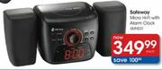 Safeway Micro Hi-Fi with Alarm Clock SMH031-Each