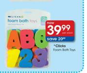 Clicks Foam Bath Toys-Per Pack