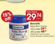 Bennetts Baby Bum Cream-300g