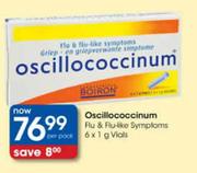 Oscillococcinum Flu & Flu-Like Symptoms-6x1g Vials