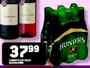 Hunter's Dry Beer-6 x 330ml