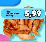 Fried Chicken Strips-per 100g