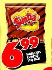 Simba Chips Assorted-125g each
