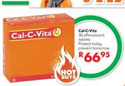 Cal-C-Vita Effervescent Tablets-30's