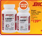 Biogen C-Ester 1000+ Value Pack-90 + 30 Free Capsules