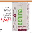 Herbal Echina+ Immunity Booster Cold & Flu Tablets-90's