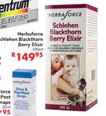 HerbaForce Schlehen Blackthorn Berry Elixir-500ml