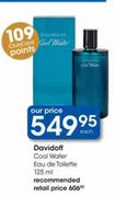 Davidoff Cool Water Eau De Toilette-125ml Each
