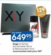 Hugo XY Gift Set Eau De Toilette & Aftershave Balm-100ml/75ml-Per Set