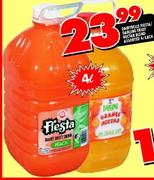 Dairybelle Fiesta Darling Fruit Nectar Blend Assorted-4Ltr Each