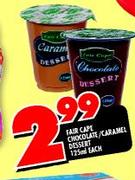 Fair Cape Chocolate/Caramel Desert-125ml Each