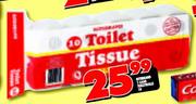 Ritebrand 1-Laag Toiletrolle-10's
