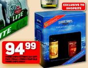 Three Ships Fathers Day Gift Pack 750ml + Free 5-Year Old Three Ships 200ml