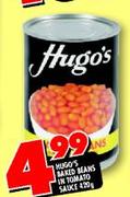 Hugo's Baked Beans in Tomato Sauce-420g