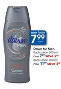 Dawn For Men Body Lotion-400ml