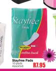 Stayfree Pads-10's Pack