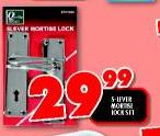 5 Lever Mortise Lock Set