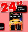 Duracell AA Batteries-4's