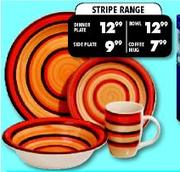 Stripe Range Dinner Plate