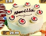 Sweet Dessert Topping Vanilla Cake