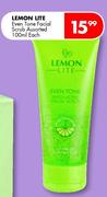 Lemon Lite Even Tone Facial Scrub Assorted-100ml Each