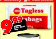 Ritebrand Tagless Teabags-100's