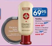 Yardley Stayfast Foundation-35ml