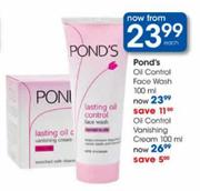 Pond's Oil Control Face Wash-100ml