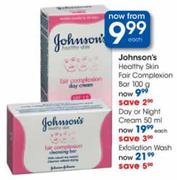 Johnson's Healthy Skin Exfoliation Wash