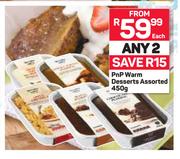 PnP Warm Desserts-Any 2x450g