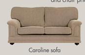 Caroline Sofa 2 Division+13m Fabric