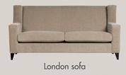 London Sofa 3 Division+13m Fabric