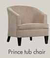 Prince Tub Chair+5m Fabric