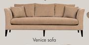 Venice 3 Division Sofa+15m Fabric