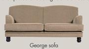 George Sofa 3 Division+14m Fabric