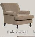 Club Armchair+7m Fabric