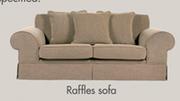 Raffles Sofa 3 Division+16m Fabric