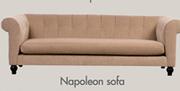 Napoleon 2.5 Division Sofa+12m Fabric