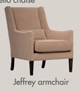 Jeffery Armchair+5m Fabric					