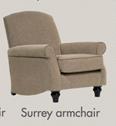 Surrey  Armchair+6m Fabric