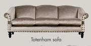 Totenham 3 Division Sofa+16m Fabric
