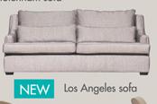 Los Angeles 2 Division Sofa+16m Fabric