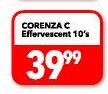 Corenza c Effervescent-10's