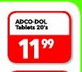 Adco-Dol Tablets-20's