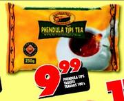 Phendula Tips Tagless Teabags-100's