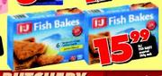 I & J Fish Bakes Assorted-Each