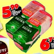 Sasko Standard Sliced Brown Bread-700g Each 