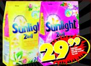 Sunlight 2 In 1 Washing Powder Assorted-2Kg Each