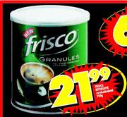 Frisco Granules Kitskoffee Verskeidenheid-250g